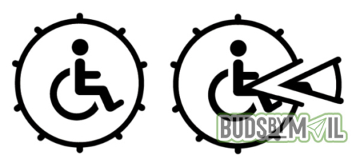 Atomic - SUPER Wheelchair Vegan Gummy Puck- (2000mg THC) - Image 3