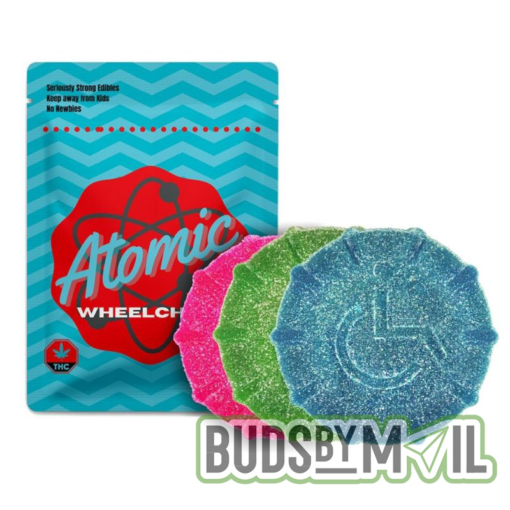 Atomic - SUPER Wheelchair Vegan Gummy Puck- (2000mg THC)