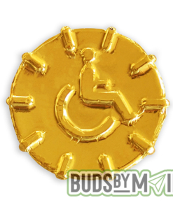 Atomic Wheelchair Milk Chocolate & Almonds Puck - (500mg THC)