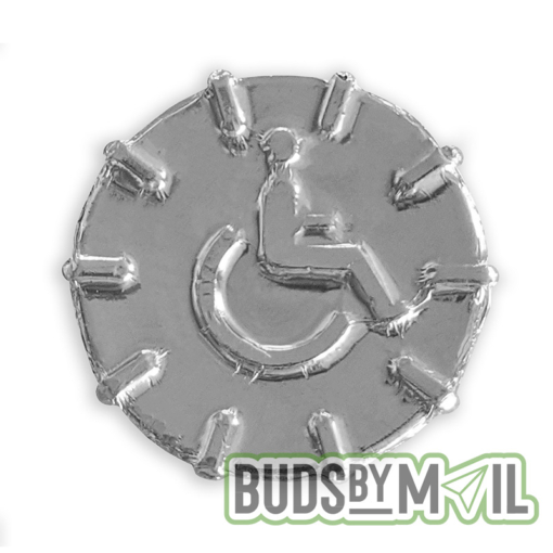 Atomic Wheelchair Milk Chocolate Puck - (500mg THC)