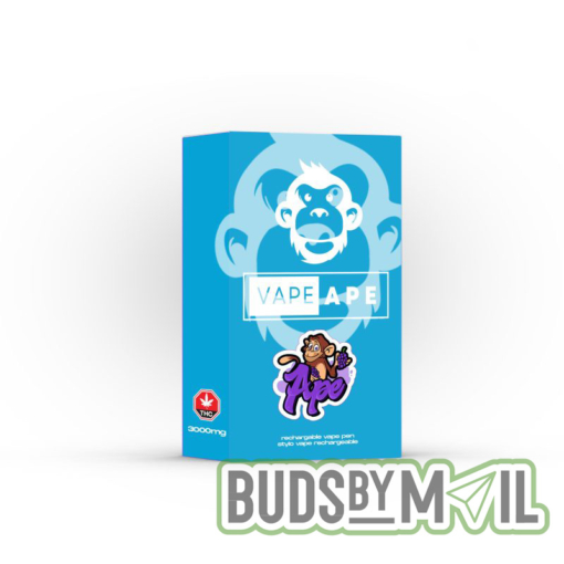 Vape Ape Rechargeable Disposable Pen - (3000mg THC) - Image 2