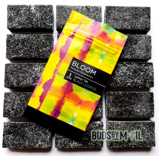 Bloom – Lemon Tek Psilocybin Gummy - Black Licorice (1000mg)