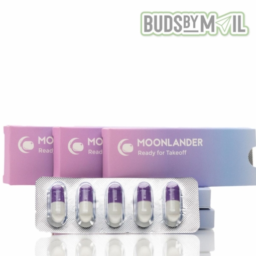 Moonlander - Psilocybin + CBD Capsules (1500mg Total)