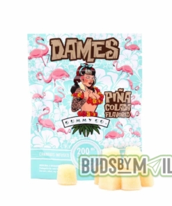 Dames Pina Colada Gummies - (200mg THC)
