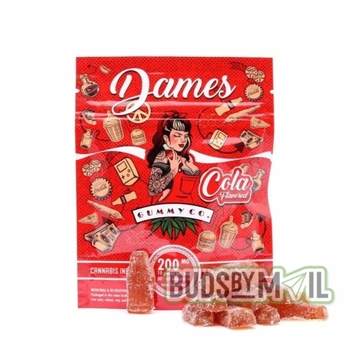 Dames Cola Gummies - (200mg THC)