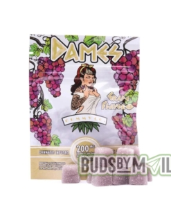 Dames Grape Gummies - (200mg THC)