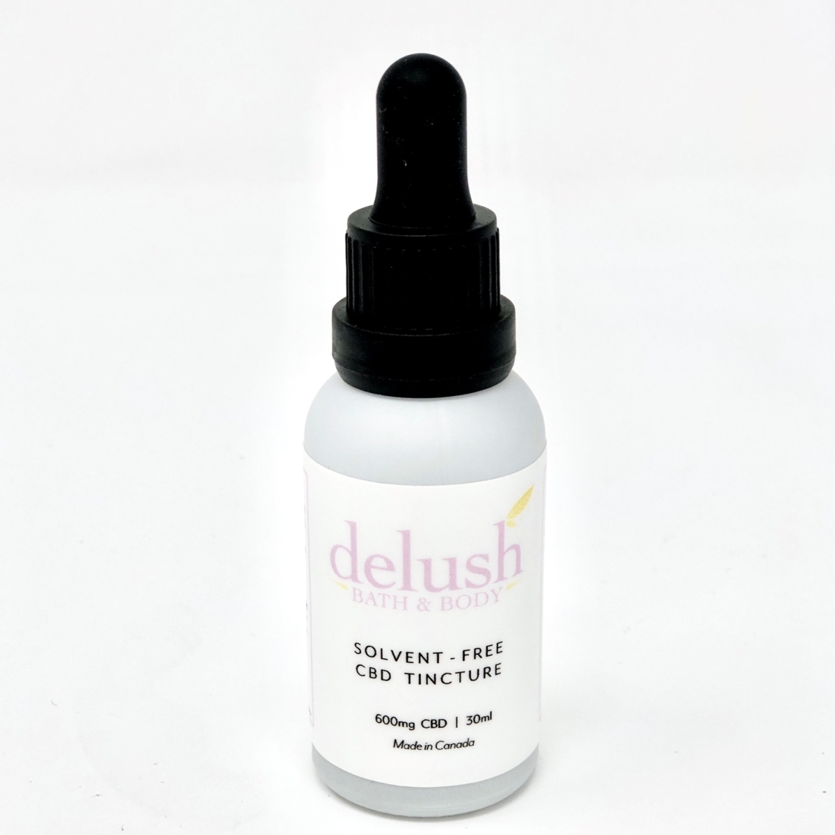 delush - Solvent-Free CBD Tincture - 600mg