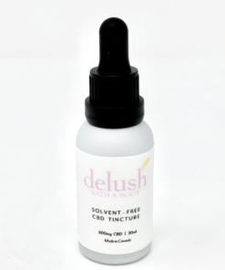delush - Solvent-Free CBD Tincture - 600mg