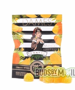 Dames Sour Mango Gummies - (200mg THC)
