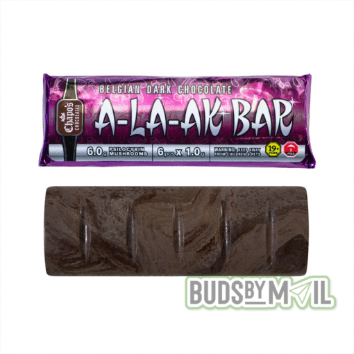 Chapo's Chocolate - A-La-Ak Bar - Dark Chocolate Psilocybin Mushroom Bar - 6.0G