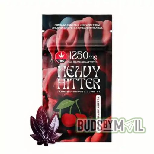 Heavy Hitter Gummies - Black Cherry (1250mg THC)