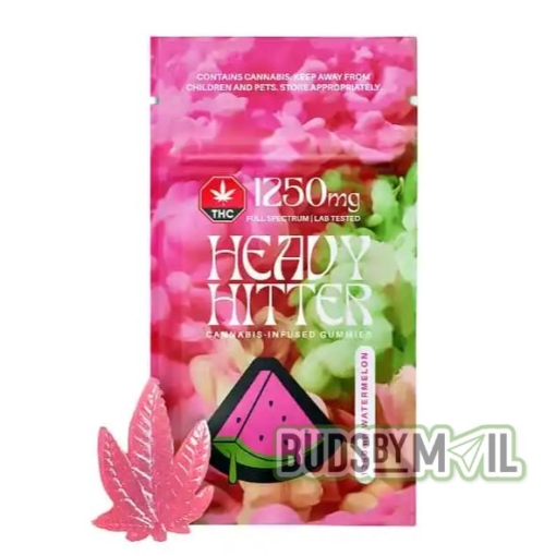 Heavy Hitter Gummies - Watermelon (1250mg THC)
