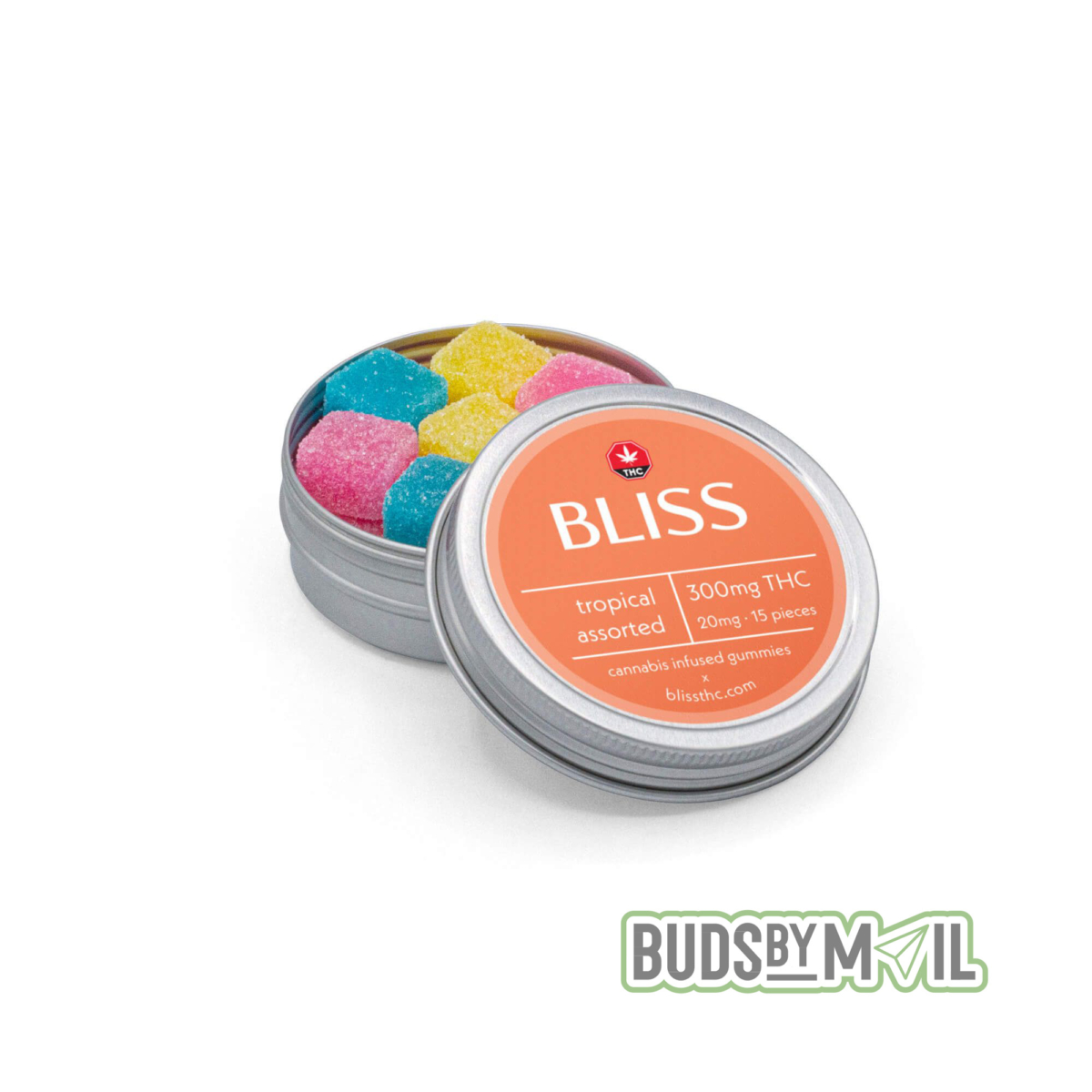 Bliss - Tropical Mix Gummies- (300mg THC)