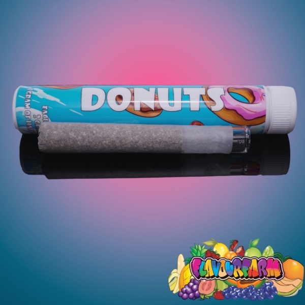 Flavour Farm - Donuts - Hash Rosin Infused Pre-Roll - 3g